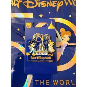 Mickey & Minnie Disney's 50th Celebration Trading Pin NWT